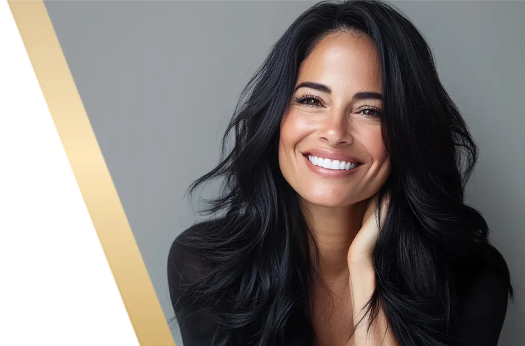 happy woman after laser resurfacing